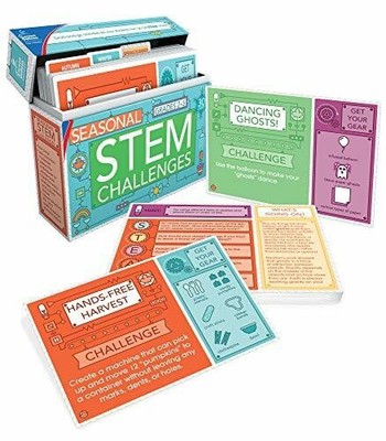 Seasonal Stem Challenges Learning Cards Buch CARSON DELLOSA PUB