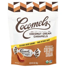 Coconut Cream Caramels, Coconut Sugar, 3 oz (85 g)