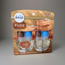 Febreze Plug In 2 ct. Refills Sea Salt Caramel  Maple LIMITED EDITION