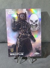 2025 Topps Chrome Star Wars - Pirate Captain Brutus - Refractor -  Debut Insert