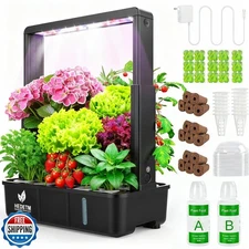 Hopegarden Indoor Garden Hydroponics Growing System: 15 Pods Plan