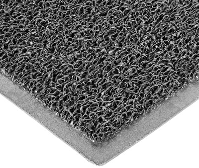 Durable DuraLoop Indoor/Outdoor Entrance Mat, 2' x 3', Gray