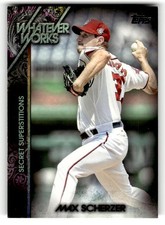 2015 Topps Update #WW-6 Max Scherzer Whatever Works