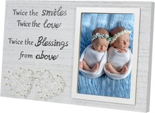 Twin Sister Keepsake Picture Frame - Gift for Twins