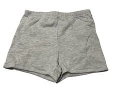 Joah Brown Fitted Sweat Short in Pearl Grey French Terry