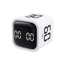 LED Display Productivity Cube Timer Gravity Sensor Dual Modes Countdown Cooking
