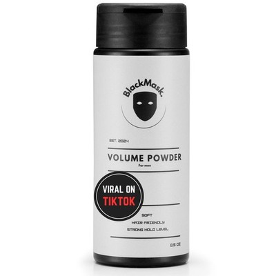 BlackMask Texture Powder for Men, Natural Hair Volume & Strong Hold, Easy Apply