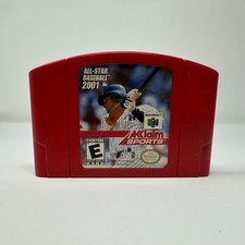 All-Star Baseball 2001 - Nintendo 64 - N64 - Cartridge Only