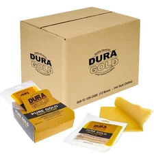 144 Dura-Gold Pure Gold Tack Cloths, Remove Dust Sanding Particles, Woodworking