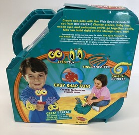 2003 Kid Knex K'nex Fish Eyed Friends  85130 Building Set 34 Pcs Ages 3-7 New