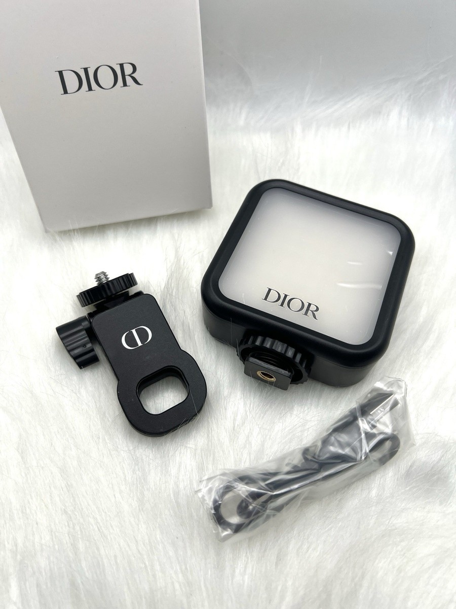 NEW Dior Beauty LED Selfie Cell Phone Clip-On Podcast Vlog Light