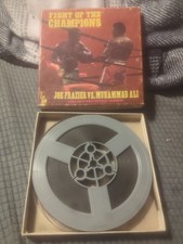 Vintage Home Movie Frazier vs Ali Fight of the Champions 8mm