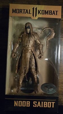 McFarlane Toys Mortal Kombat 11 Noob Saibot Platinum Edition Gold Action Figure