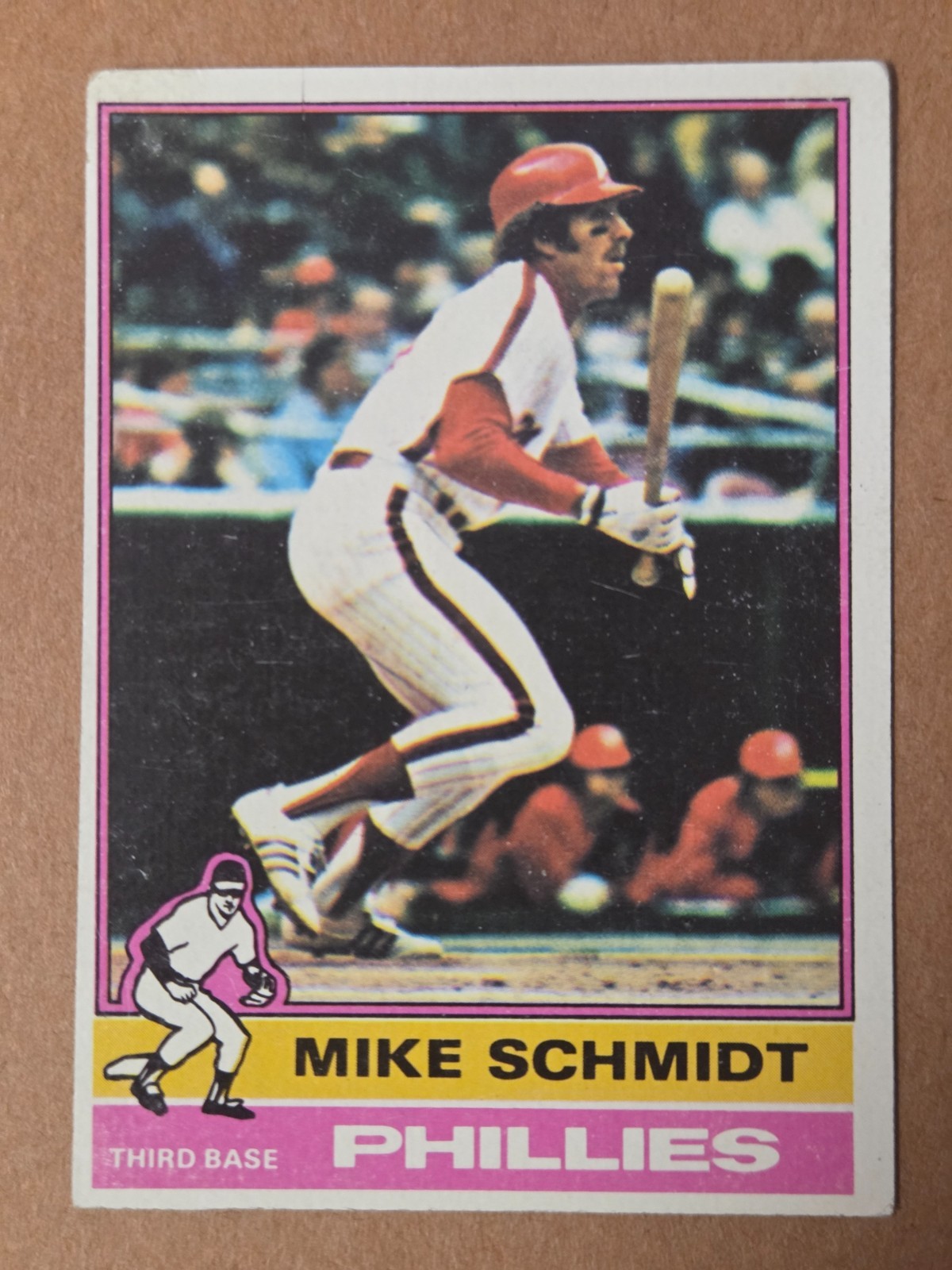 1976 Topps - Mike Schmidt #480 Phillies HOF EX