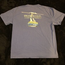 Snowbird Ski Resort Snowboard Utah Heathered Blue Shirt Men's Size XL