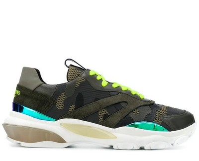 VALENTINO GARAVANI BOUNCE CAMO SNEAKERS HERREN SCHUHE MADEinITALY SY2S0B05MUXE1B