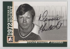 2009-10 ITG 1972 The Year in Hockey Dennis Hextall #A-DHE Auto 1e15