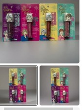 The Golden Girls Shimmer Lip Gloss 4pc. Set Sophia, Blanche, Rose Dorothy