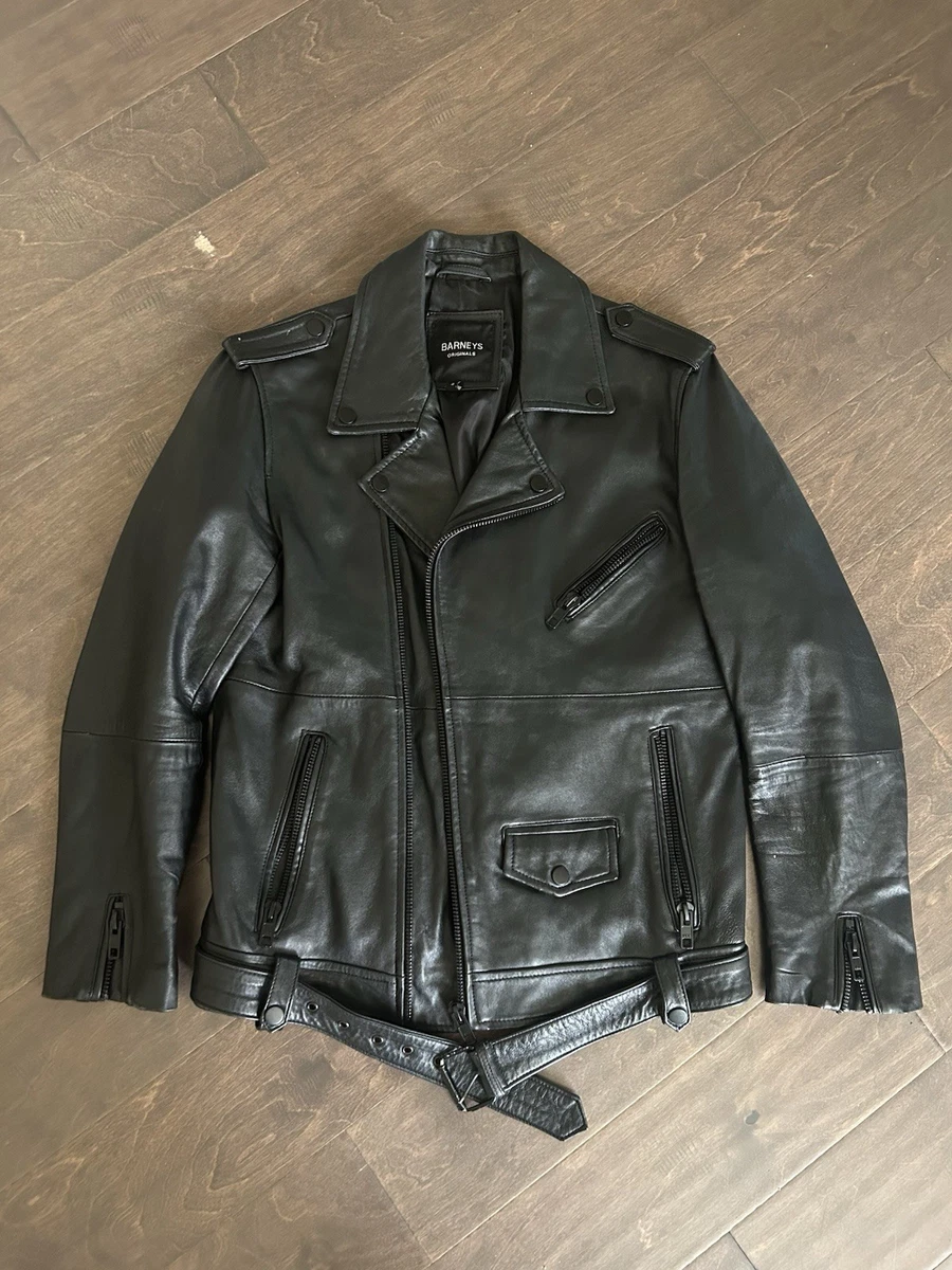 Barneys New York Leather Outer Shell Jackets for Men for Sale