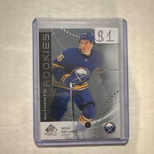 Upper Deck 2025-26 SP Game Used Authentic Rookies Noah Ostlund Buffalo Sabres