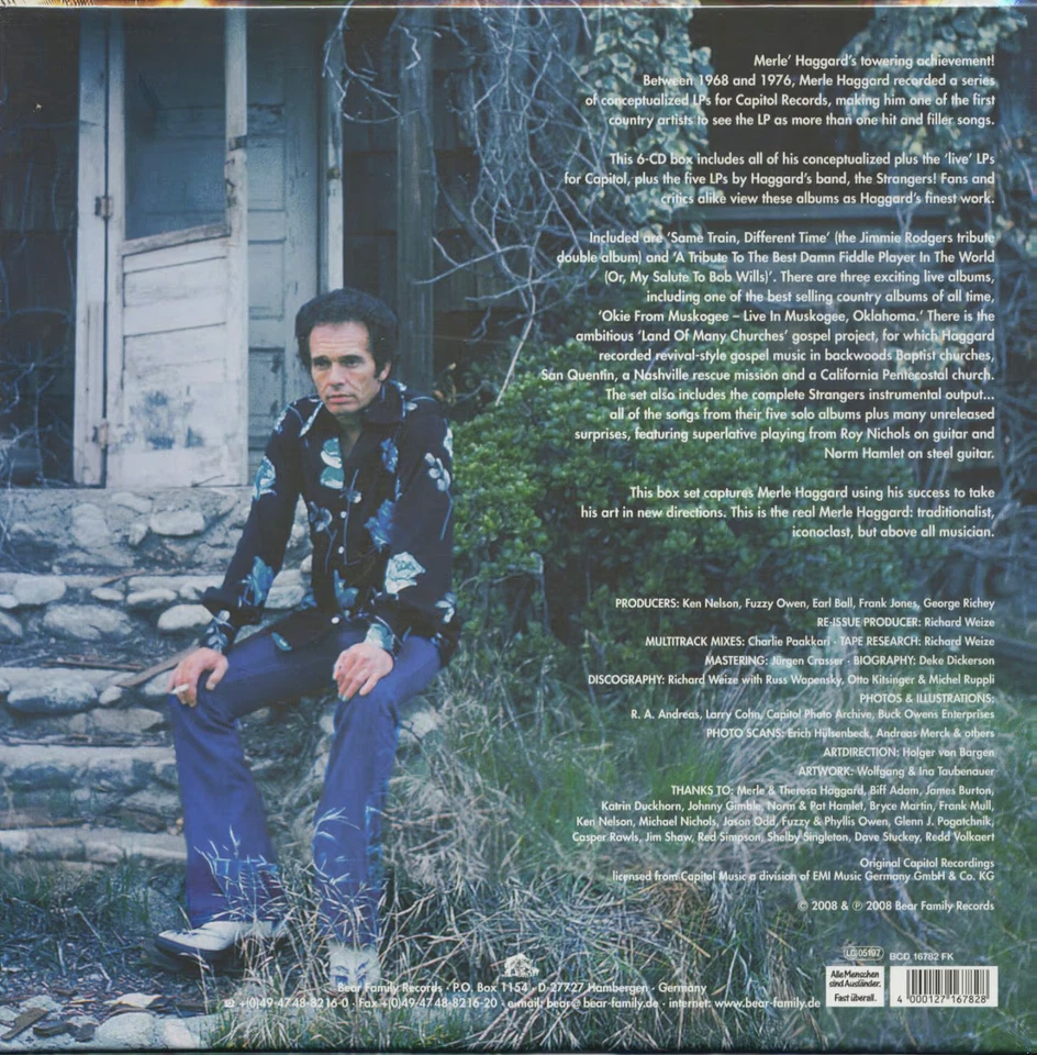 MERLE HAGGARD-concepts,live & the strangers. the capitol recordings 1968-1976 HA - Bild 3 von 3