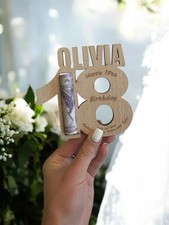 18th Birthday Gifts for Girls, Money Holder, Wallet, Milestone Gift, Special Age