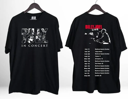 Billy Joel World Tour 2024 T-Shirt