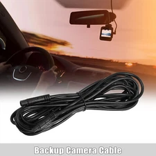 6 Pin 16.40ft 500cm Car Backup Camera Extension Cable Dash Camera Cord Wires