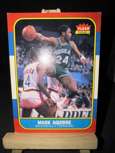 Mark Aguirre 1986 Fleer Basketball #6 READ 🔥