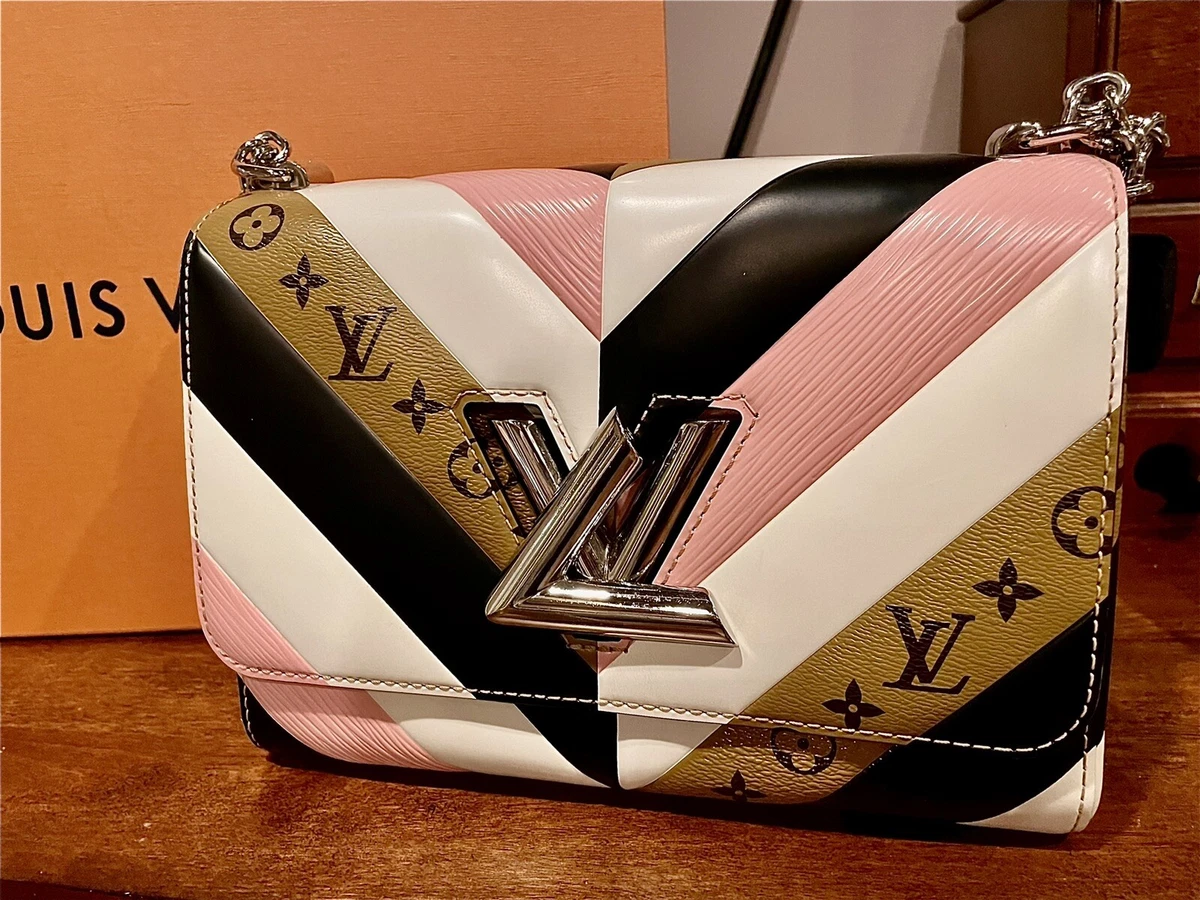 Louis Vuitton epi multi twist MM bag with box bag and ribbons Rare Htf