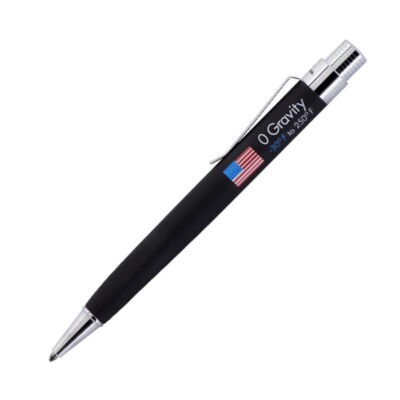 Fisher Zero Gravity Space Pen - einziehbar schwarz - Druckkugelschreiber - FZG