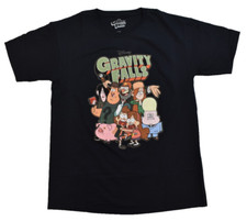 Camisa Disney Gravity Falls Jóvenes Niños Dipper y Mabel Pines Grupo Nueva con Etiquetas XL