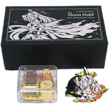 Caja de música Honkai Impact 3 Moonhalo juego Cos utilería Kiana Kaslana insignia emblema regalo