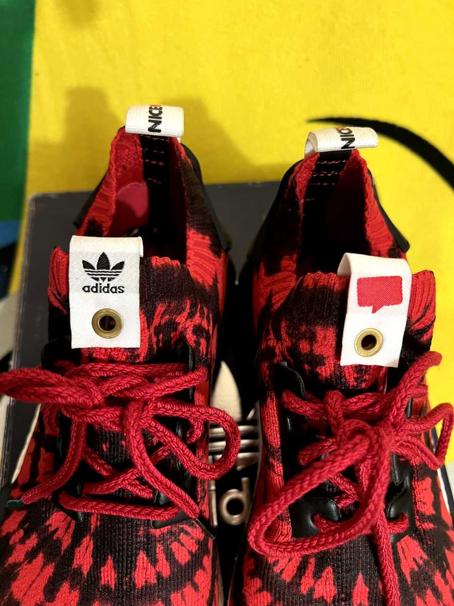 adidas gazelle silver green womens Shameik Moore Autographed Adidas Marvel's Spider-Man: Miles Morales Su   Celebrity Authentics