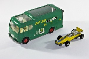 matchbox king size racing car transporter