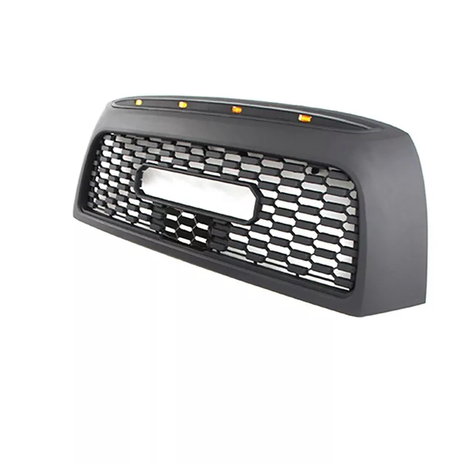 For 2007 2008 2009 Toyota Tundra Front Bumper Grille Upper Honeycomb Grill Black Foto 4 de 4
