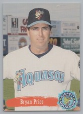 Bryan Price 1995 MultiAd Everett Aquasox Mariners Minor League 