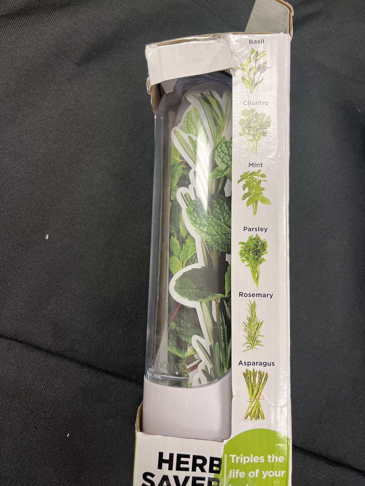 3 Herb Saver Pod, Fresh Herb Keeper, Herb Storage Container Prepara. eBay