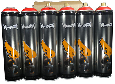 Montana cans [ Getting Up Limited edition Platinum series ] shock red