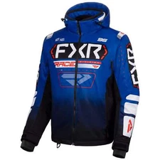 FXR RRX Insulated Snowmobile Jacket - Blue/Red