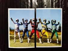 Power Rangers Sentai Denziman THAI Cartoon Sticker Popy Chogokin UNUSED! RARE!!!