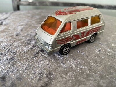 Toyota Lite Ace. Majorette No 216 1/52 Scale Silver Diecast Car