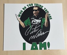 PETE WEBER HAND SIGNED AUTOGRAPHED 8x10 PHOTO BOWLING LEGEND BOWLER COA