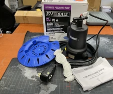 Everbilt UT08804 1/8 HP Pool Cover Pump (FOR PARTS/NEW, NEVER USED, DAMAGED)