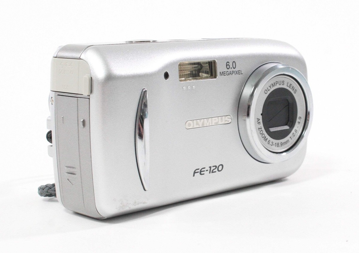 Olympus FE-120 35mm Camera 3x Zoom 6.0mp | eBay