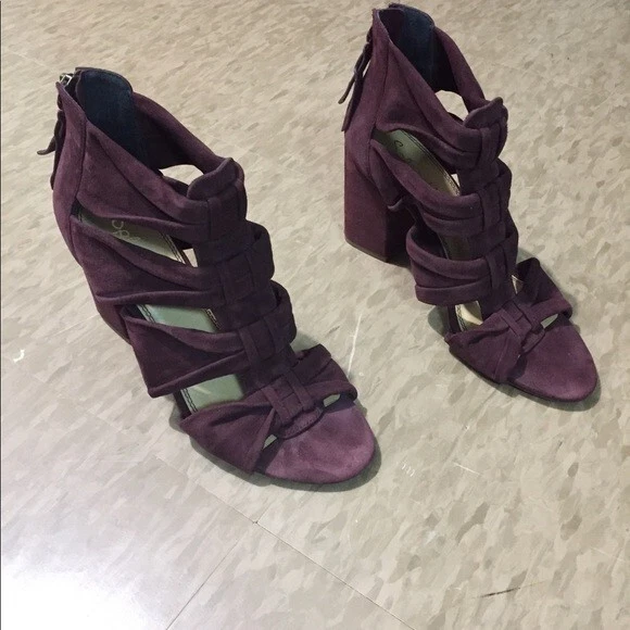 Plum colored best sale sandals
