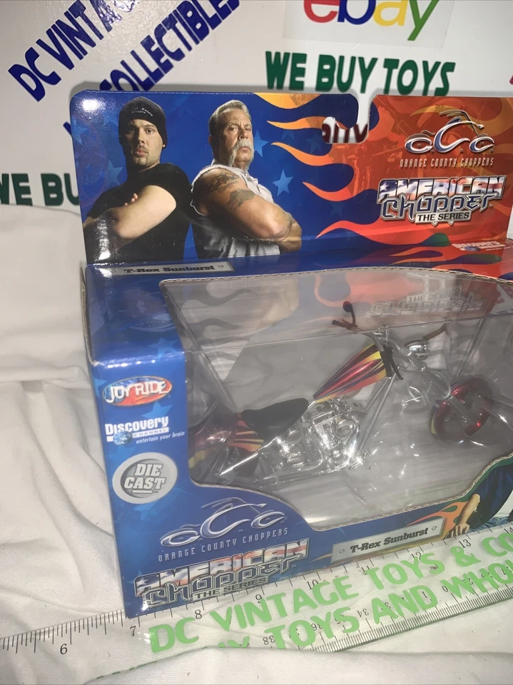 Orange County Choppers American Choppers Series Scale 1:18 T-Rex Sunburst - Image 2 of 4