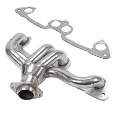 For 1991-2002 Jeep Wrangler 2.5l L4 Stainless Steel Manifold Header W Gasket