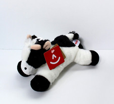 Aurora Mini Moo The Cow Plush Stuffed Animal Toy 7"L