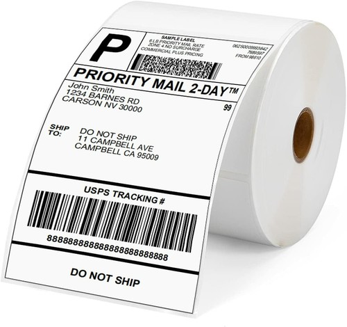 THERMAL LABELS ZEBRA PRINTER ROLLS 